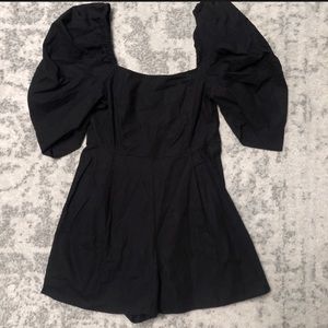 COLLUSION black romper